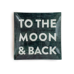 Square Decoupage Plate - Eden Lifestyle