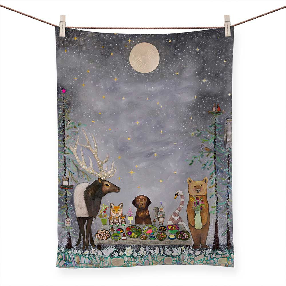 Moonlit Kingdom Tea Towel - Eden Lifestyle