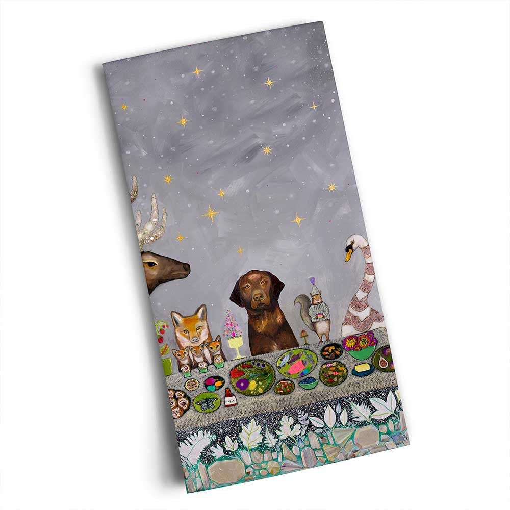 Moonlit Kingdom Tea Towel - Eden Lifestyle