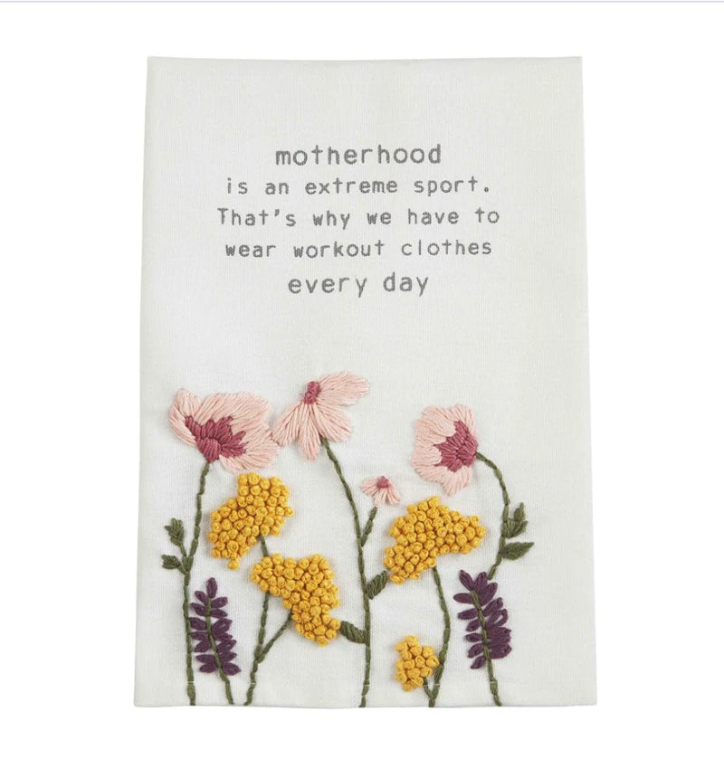 Mud Pie Funny Mom Towels - Eden Lifestyle