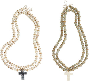 Marble Cross Decorative Beads - Eden Lifestyle