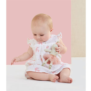 Mud Pie, Baby Girl Apparel - Dresses,  Mud Pie Baby Girl Muslin Unicorn Dress