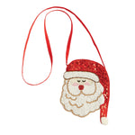 Mud Pie, Accessories - Handbags,  Mud Pie Red Hat Santa Purse