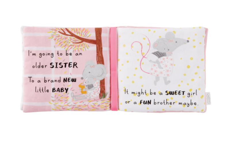 Mud Pie Big Sister Book and Pin Set - Eden Lifestyle