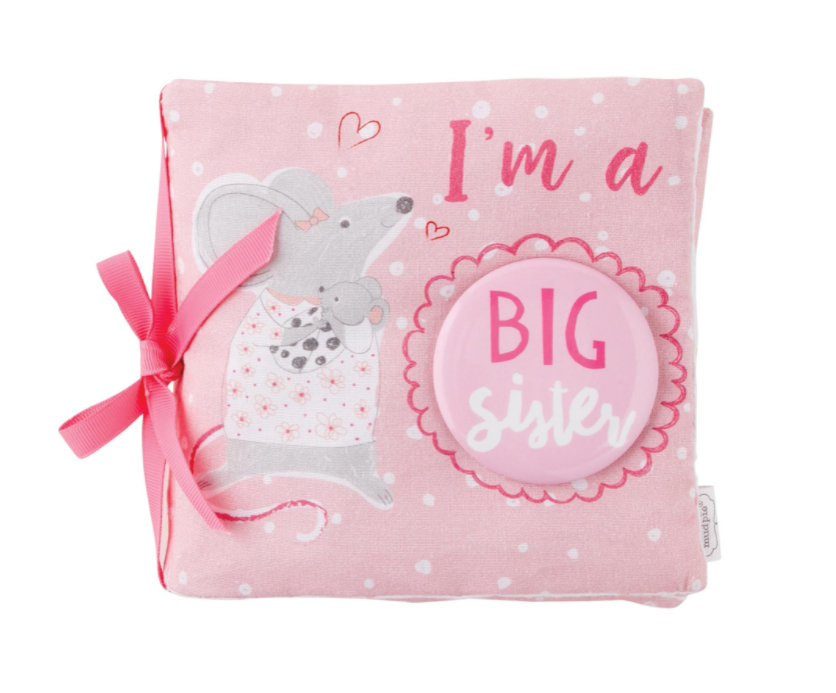 Mud Pie Big Sister Book and Pin Set - Eden Lifestyle