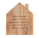 Mud Pie House Wood Trivet - Eden Lifestyle