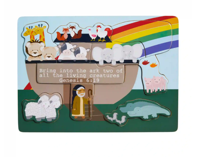 Mud Pie Noah's Ark Puzzle - Eden Lifestyle