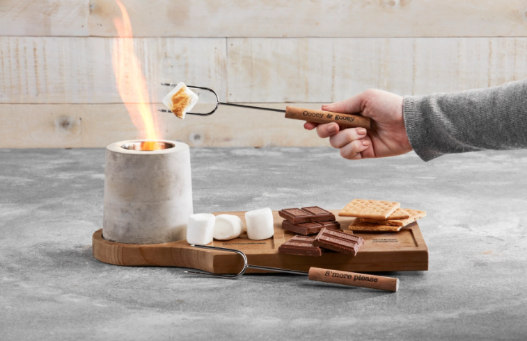 Mud Pie Fire Pit S'more Roasting Board - Thumbnail 2