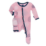 KicKee Pants, Baby Girl Apparel - One-Pieces,  KicKee Pants - Muffin Ruffle Footie