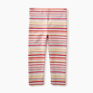 Tea Collection, Girl - Leggings,  Multi Stripe Capri Leggings