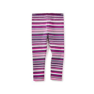 Tea Collection, Baby Girl Apparel - Leggings,  Multistripe Baby Leggings - Cosmicberry