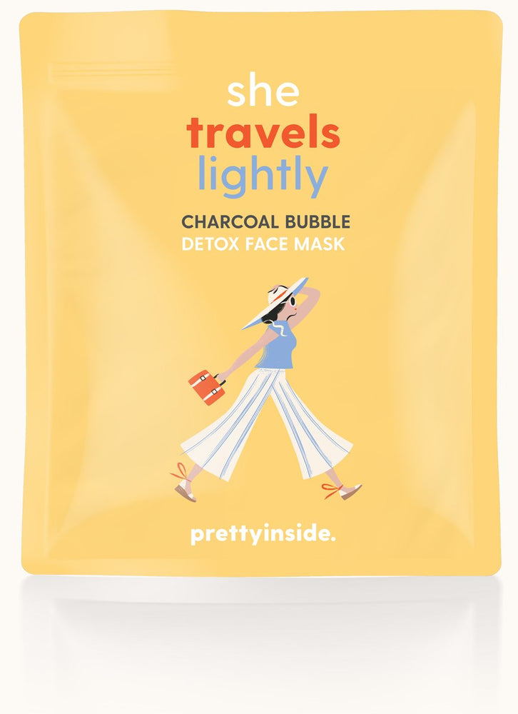 Musee, Gifts - Beauty & Wellness,  "She Travels Lightly" Charcoal Bubble Detox Face Mask