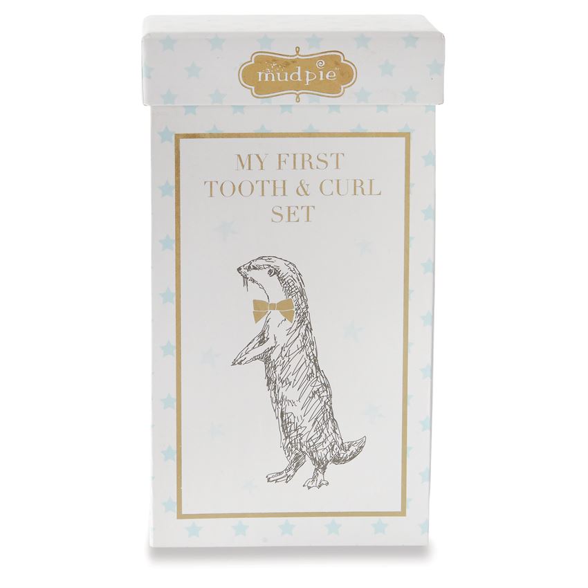 Mud Pie, Gifts - Kids Misc,  My First Tooth and Curl Set