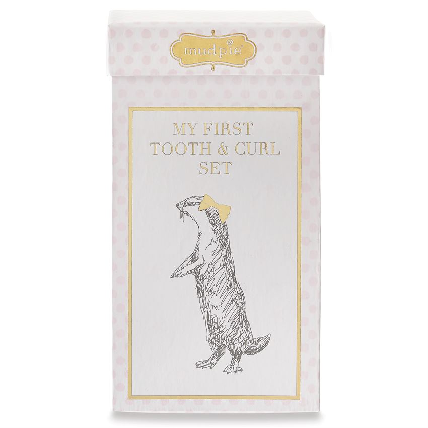 Mud Pie, Gifts - Kids Misc,  My First Tooth and Curl Set
