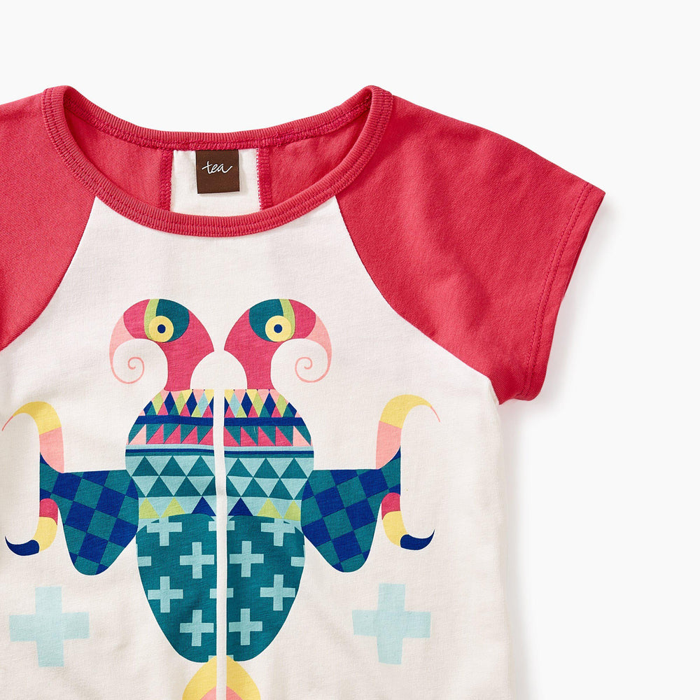 Tea Collection, Girl - Tees,  Native American Parrot Graphic Tee
