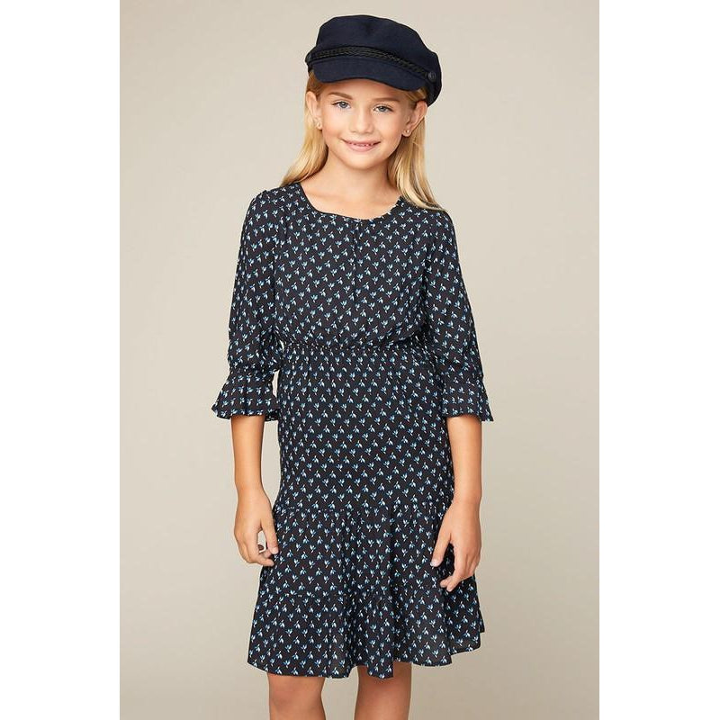 Hayden LA, Girl - Dresses,  Navy Midi Dress