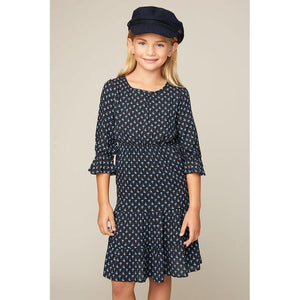Hayden LA, Girl - Dresses,  Navy Midi Dress