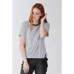 Another Love, Women - Shirts & Tops,  Noor Black and White Stripe Top