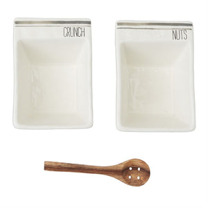 Mud Pie, Home - Serving,  Mud Pie - Nuts Snack Dish