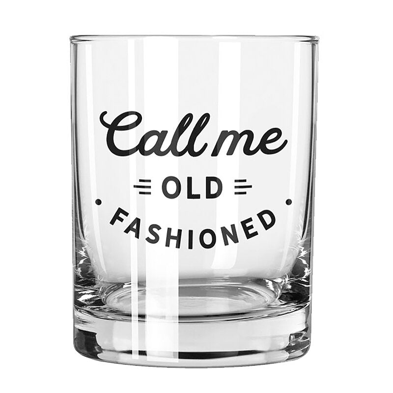 Eden Lifestyle, Home - Drinkware,  Call me Old fashioned Rocks Glass