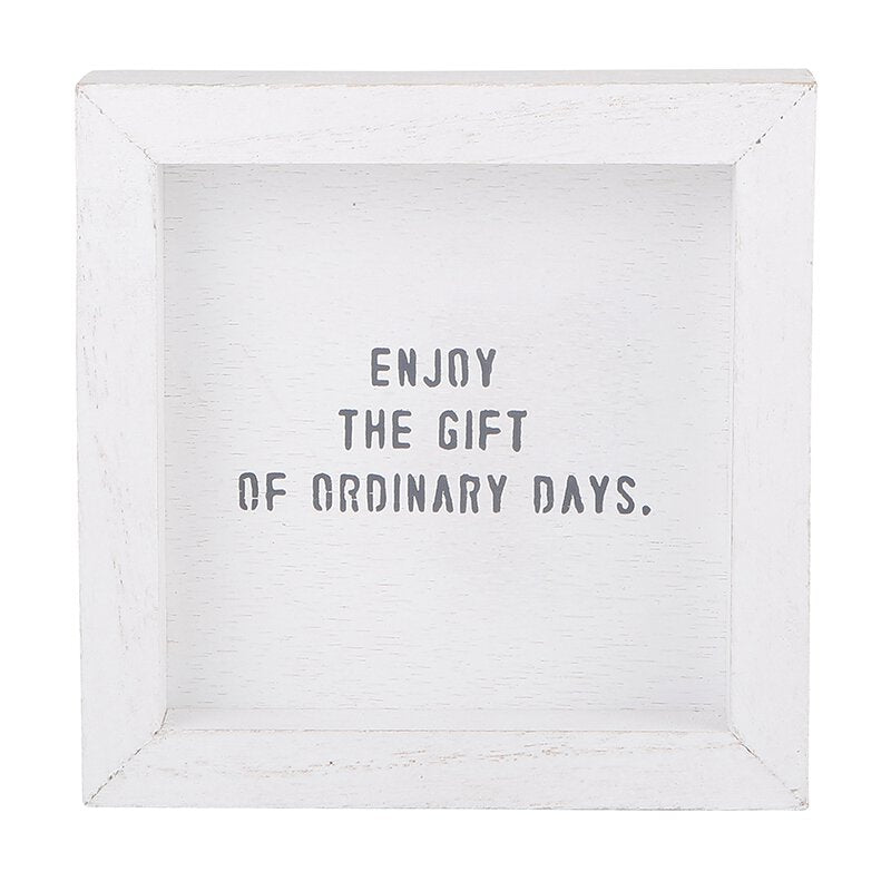 Eden Lifestyle Boutique, Home - Decorations,  Ordinary Days Box Sign