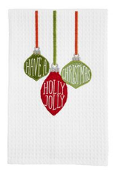 Mud Pie Christmas Waffle Towel - Eden Lifestyle