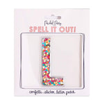 STICK TO IT CONFETTI LETTER - Eden Lifestyle