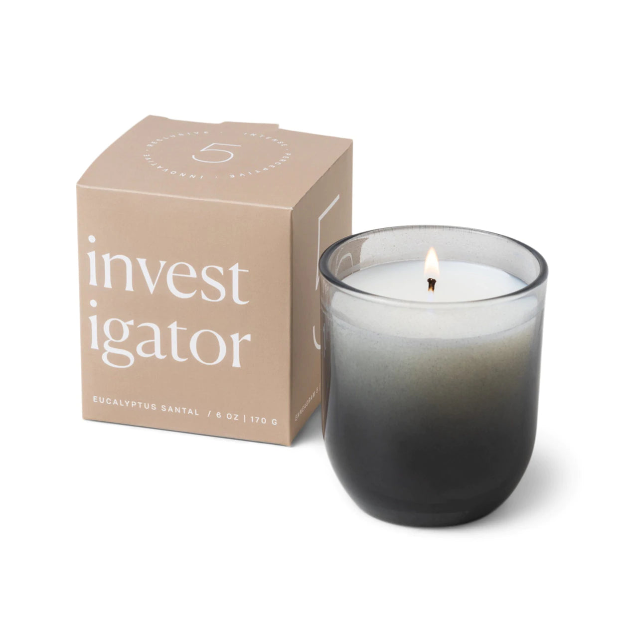 Paddywax Enneagram #5 Investigator 6 oz Candle - Eucalyptus Santal - Eden Lifestyle
