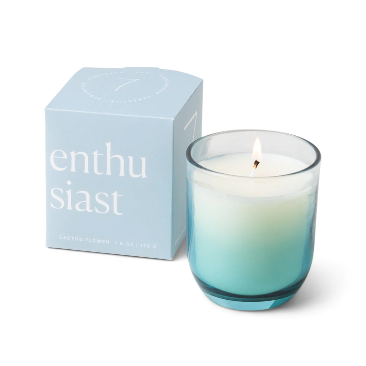 Paddywax Enneagram #7 Enthusiast 6 oz Candle - Cactus Flower - Eden Lifestyle