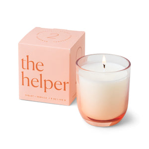 Paddywax Enneagram #2 Helper 6 oz Candle - Violet + Vanilla - Eden Lifestyle