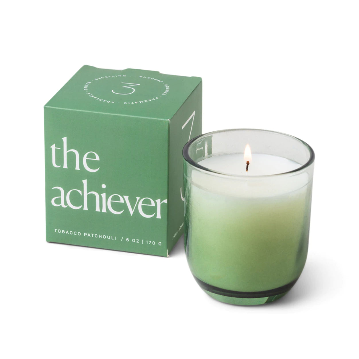 Paddywax Enneagram #3 Achiever 6 oz Candle - Tobacco + Patchouli - Eden Lifestyle