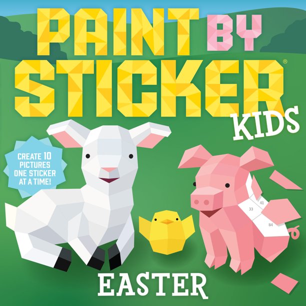 Paint By Sticker Easter Book - Eden Lifestyle