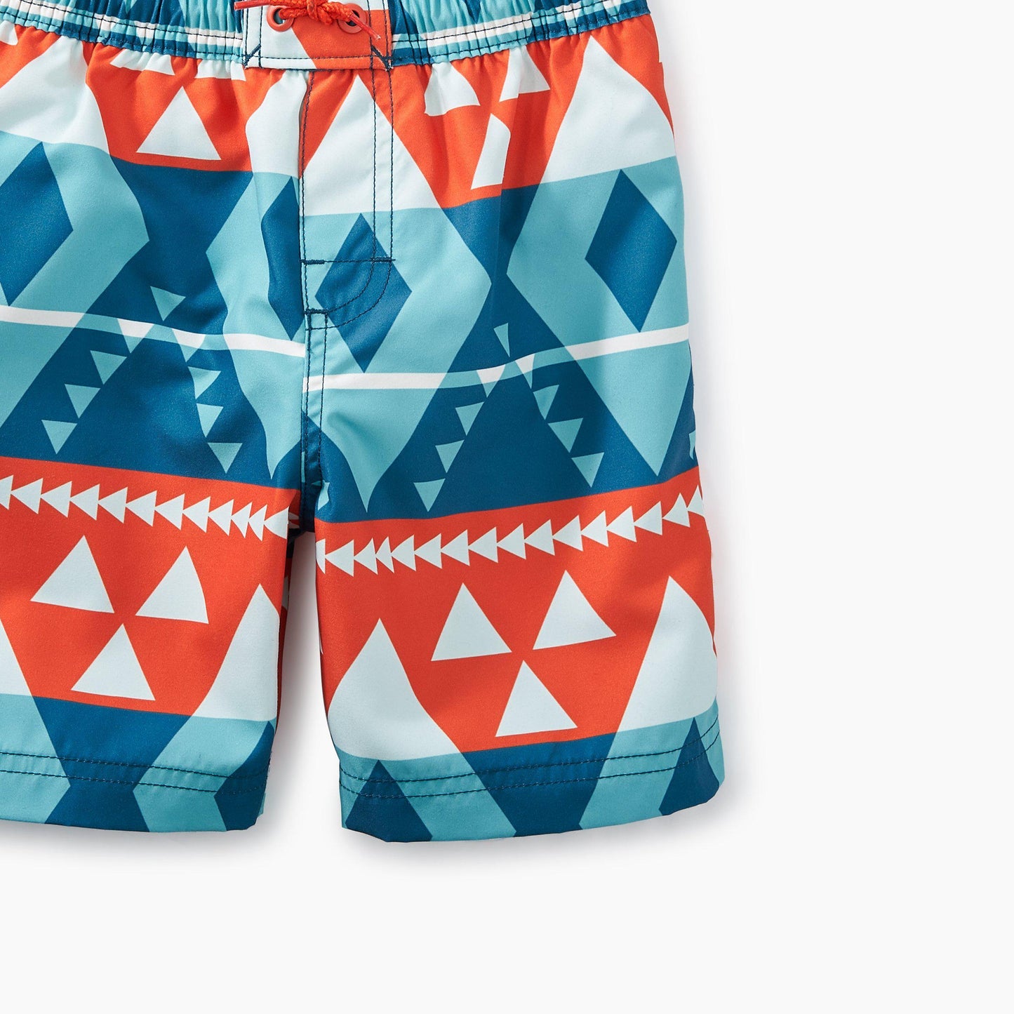 Tea Collection, Boy - Swimwear,  Painted Print Swim Trunks