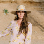 Pastel Palm Sun Hat - Eden Lifestyle