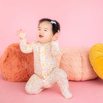 Magnetic Me by Magnificent Baby Pearadise Modal Magnetic Footie - Eden Lifestyle