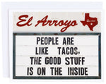 People are Tacos Greeting Card - Eden Lifestyle