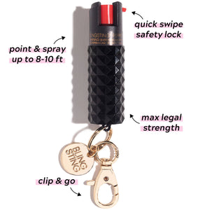 Metallic Studded Pepper Sprays - Eden Lifestyle