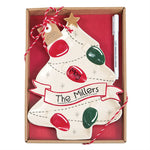 Mud Pie, Home - Serving,  Mud Pie - Personalized Tree Plate Set
