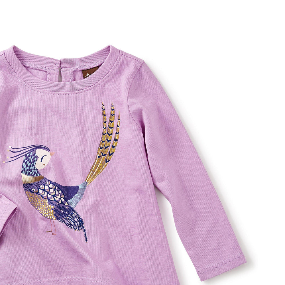 Tea Collection, Baby Girl Apparel - Tees,  Pheasant Graphic Tee