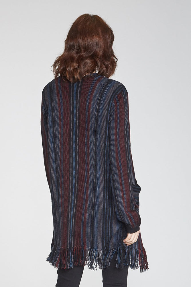 Another Love, Women - Outerwear,  Phoebe Open Front Fringe Cardigan
