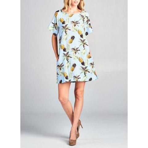 Eden Lifestyle, Women - Dresses,  Pineapple Dress