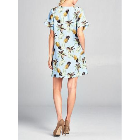 Eden Lifestyle, Women - Dresses,  Pineapple Dress