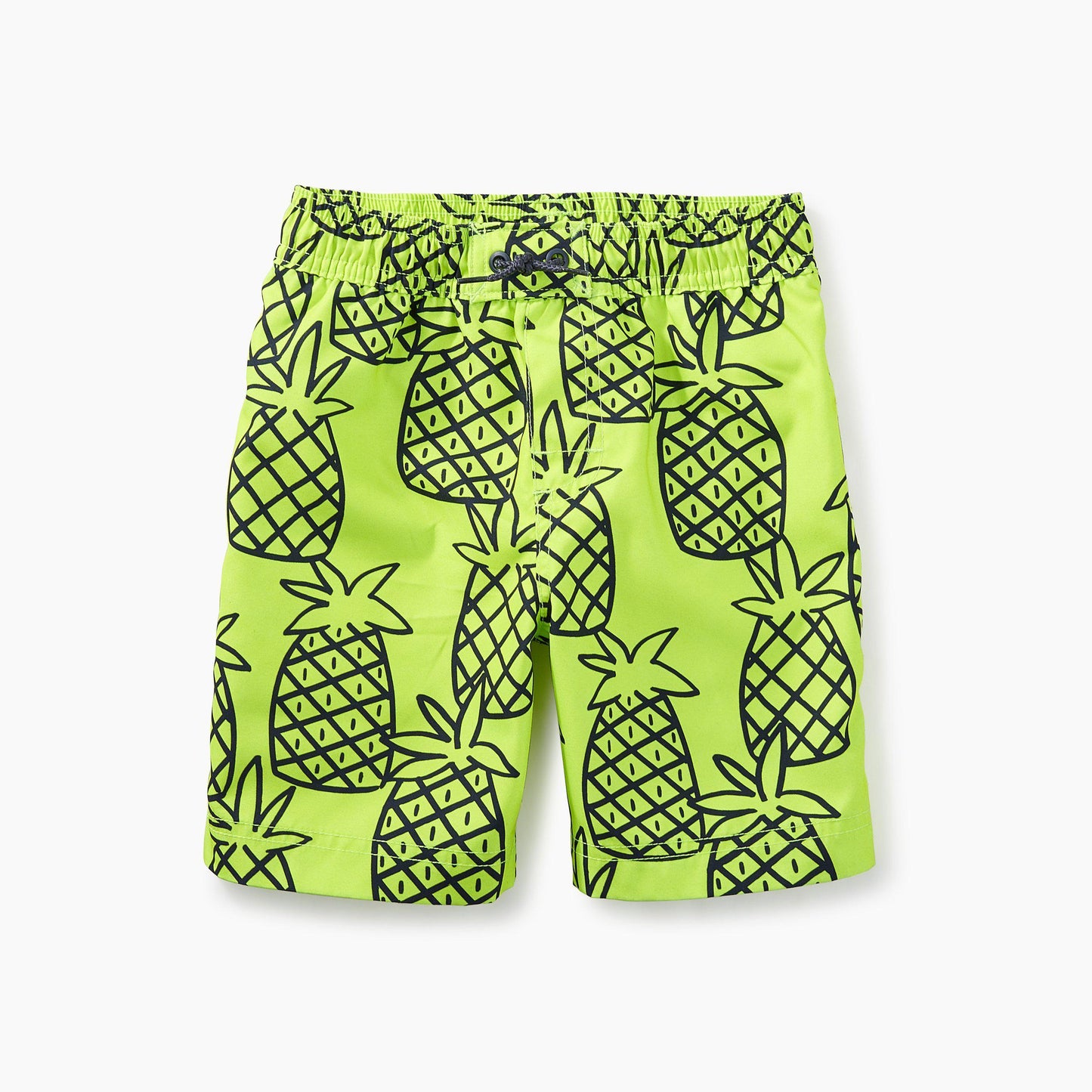 Tea Collection, Boy - Swimwear,  Pineapples Print Swim Trunks