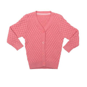 Rock Your Baby, Girl - Shirts & Tops,  Pink Cardigan