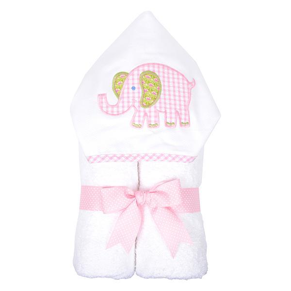 3 Marthas, Baby - Bathing,  Pink Elephant Towel