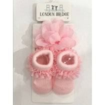 Eden Lifestyle, Accessories - Bows & Headbands,  Headband & Bootie Set