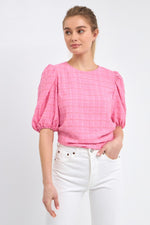 Pink Ruffled Top - Eden Lifestyle
