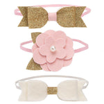 Eden Lifestyle, Accessories - Bows & Headbands,  Pink Felt Headband 3 Pack