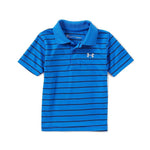 Under Armour, Boy - Shirts,  Playoff Stripe Polo - Ultra Blue