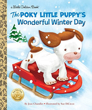 Little Golden Books, Books,  Little Golden Books - The Pokey Little Puppy's Wonderful Winter Day